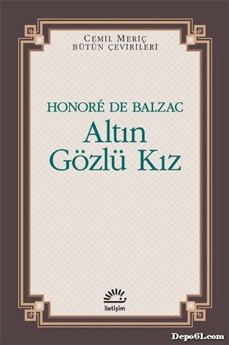Altın Gözlü Kız Honore De Balzac İletişim