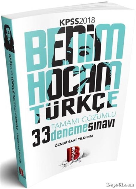 Benim Hocam Yayınları 2018 Kpss Türkçe 33 Deneme