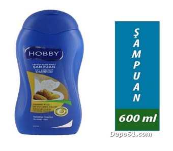 Hobby 600 Ml Şampuan Yağ Özü Kepekli Badem