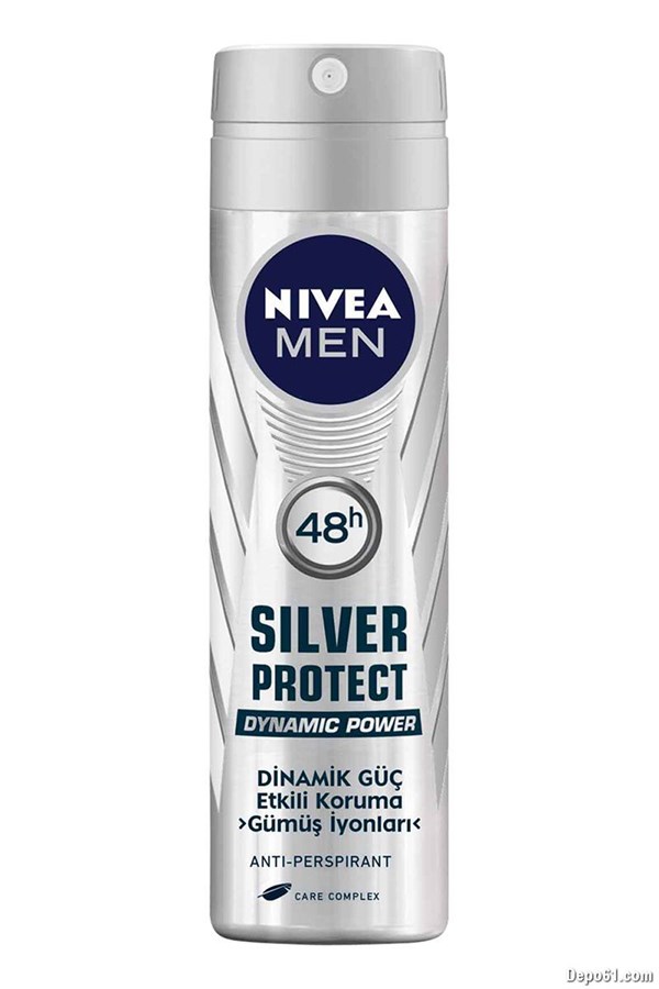 Nivea Deo 150ml Silver Protect Erkek
