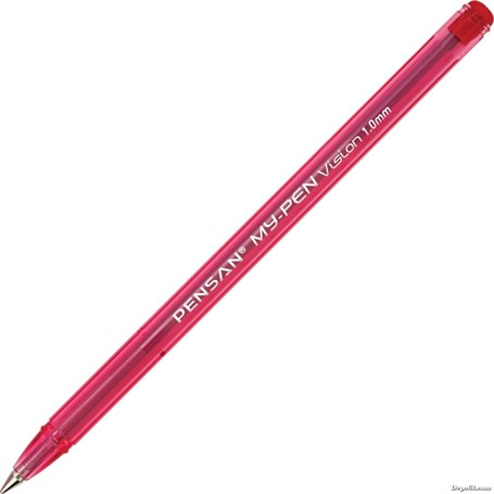 Pensan Tükenmez Kalem My Pen Kırmızı