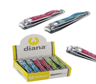 Diana 1004 Büyük Renkli Tırnak Makası / 6100001150620