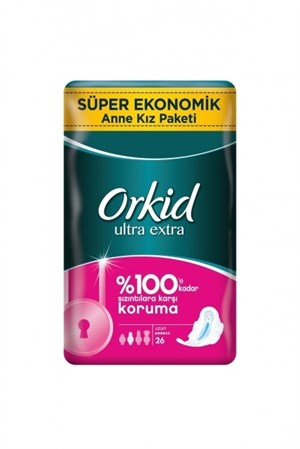 Orkid Ultra Extra Dörtlü Uzun 24ad.
