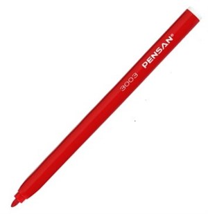 Pensan Keçeli Kalem 3003 Kırmızı