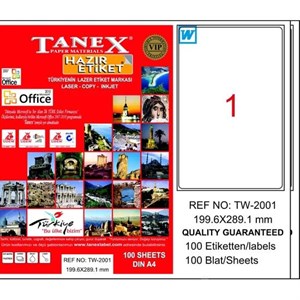 Tanex Tw 2001 Laser Etiket 19936x289,1