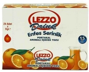 Lezzo 9 Gr Drink Portakal Toz İçecek
