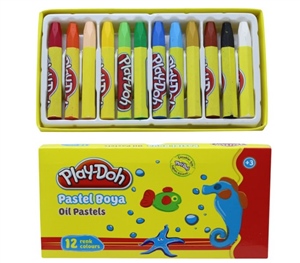 Play-Doh Pastel Boya 12 li Pa-002